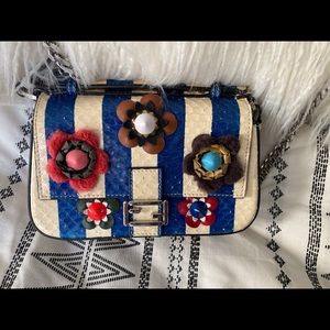 Fendi micro double baguette bag